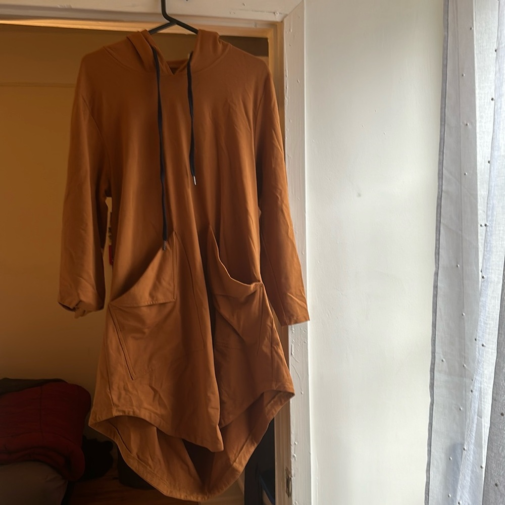 Hoodie dress great with sneakers , leggings n uggs